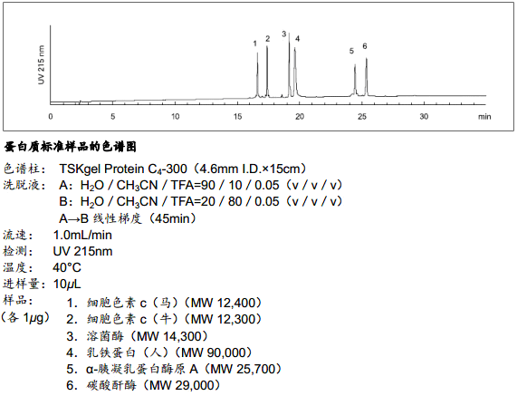 TSKgel Protein C4-300反相色谱柱